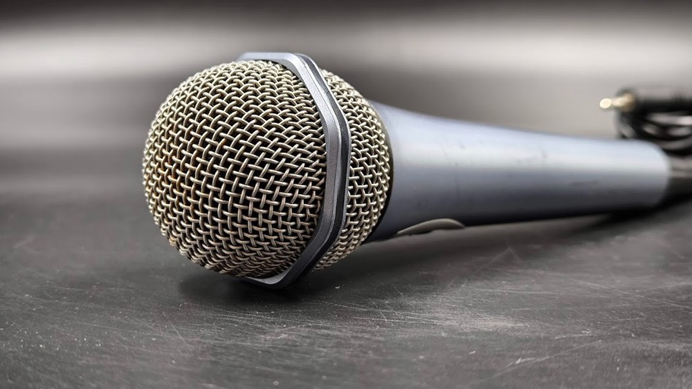 Philips SBC MD150 Microphone Used Working Blue