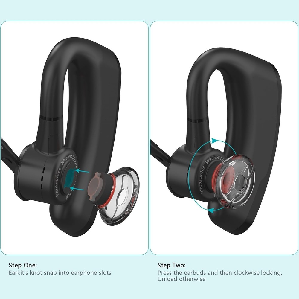 Replacement Eartips Kit for Plantronics Voyager 5200/Legend – 100% Satisfaction