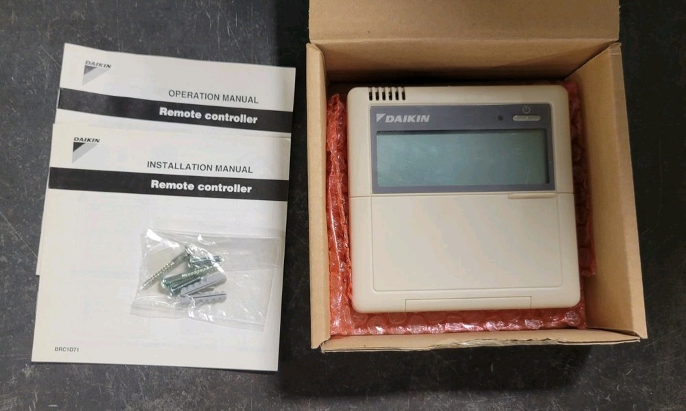 Daikin Wall-Mount Programmable P1/P2 Remote Controller *BRC1D71 *See description