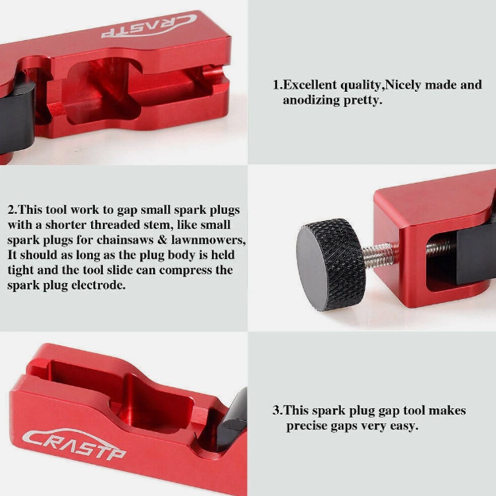 10mm 12mm 14mm 16mm Universal Matte Engine Spark Plug Gap Tool Gapping Gapper