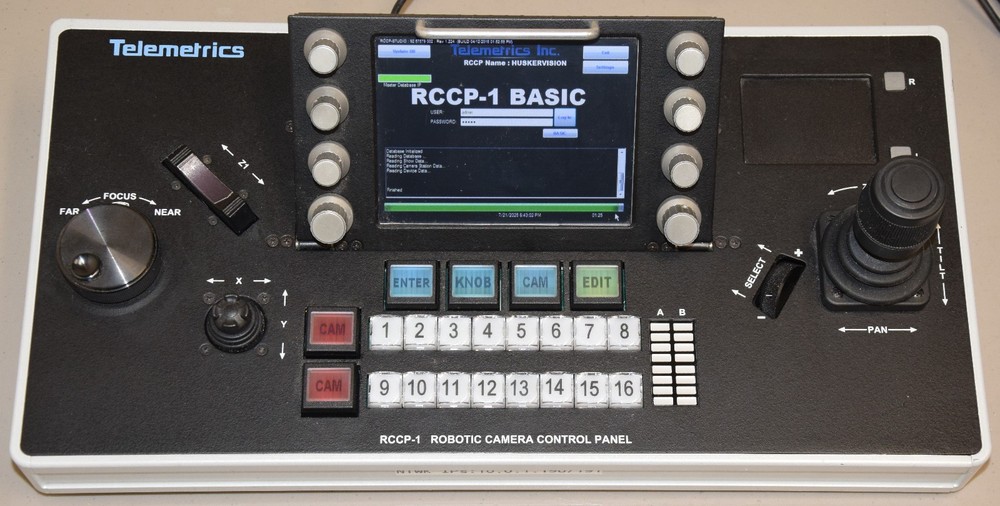 Telemetrics RCCP-1 Robotic Camera Control Panel (Power on tested only)