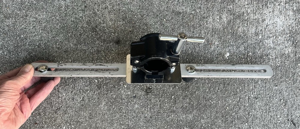 Adjustable slide bar with mounted rack clamp #2