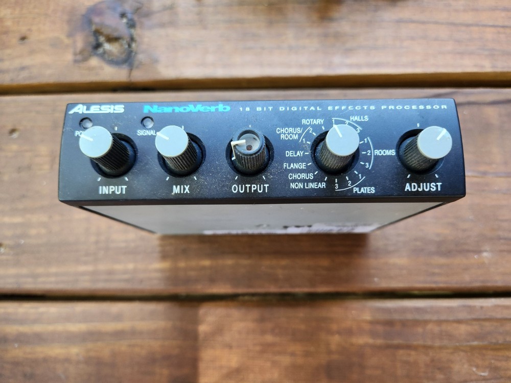 Alesis Nanoverb 18-Bit Digital Effects FX Processor *NO Power Adapter*