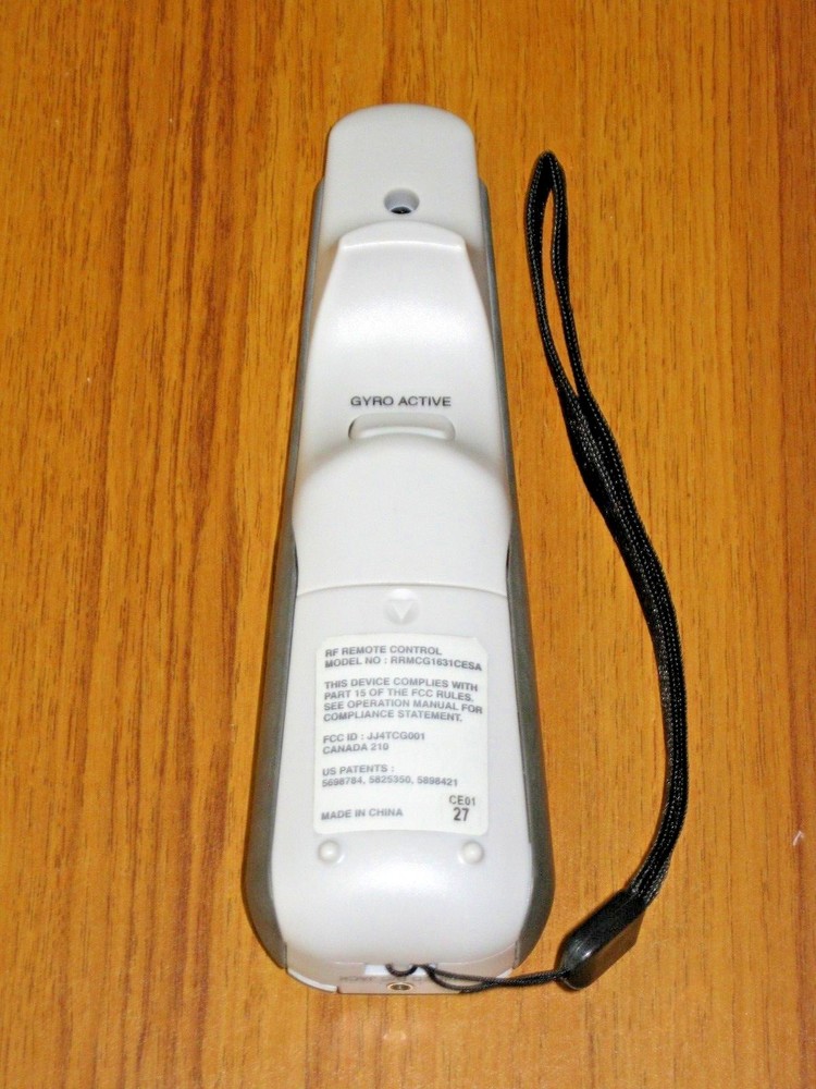 Genuine Sharp GyroPoint RF Projector Remote RRMCG1631CESA - UNTESTED