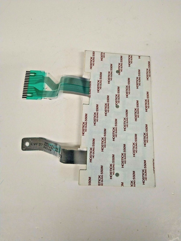 Maytag Switch Membrane DE34-00013U
