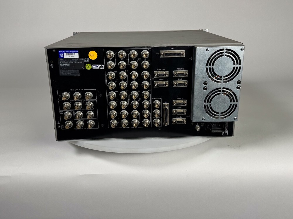 SONY Switcher Control DVS-2000C Model & BKDS-2010 Switcher Panel