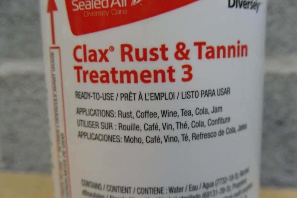 Sealed Air Clax Rust & Tannin Treatment 3