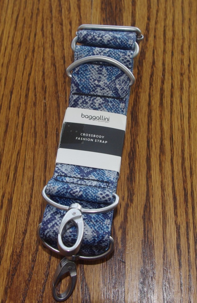 Adjustable Wide Crossbody Strap Replacement for Handbag 2" Guitar "Gray Python"