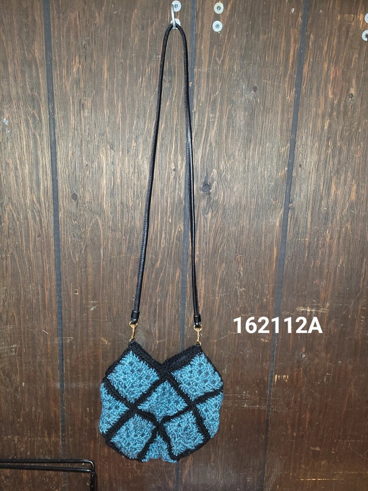 Handmade Crochet Granny Square Purse