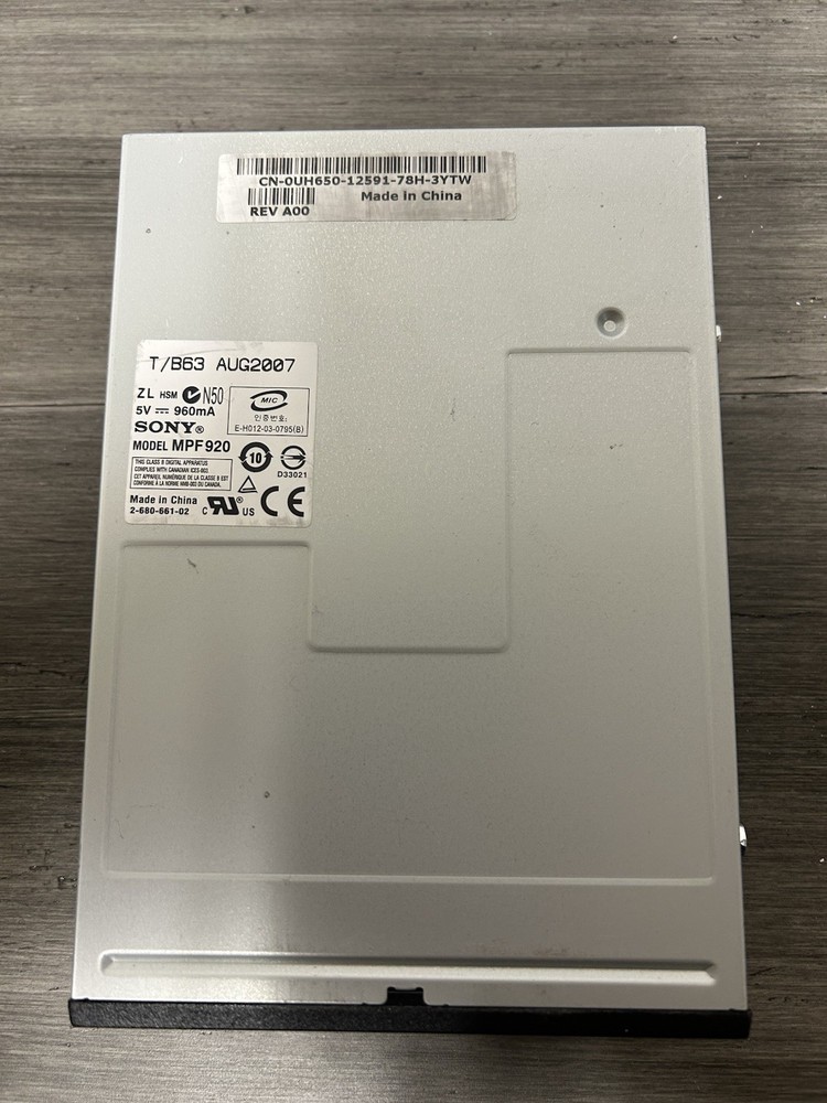 sony mpf920 Rev A00 2 Untested Units