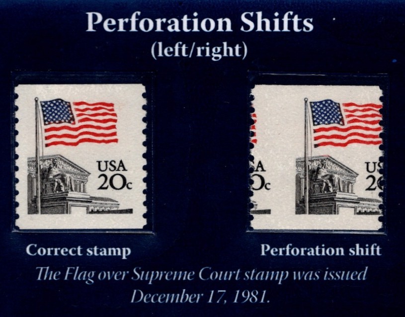 Centsational MNH EFO Error Extraordinary US Stamp Errors Folio