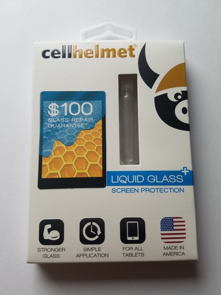 CellHelmet Liquid Glass+ Screen Protection for All Tablets - 1.5mL