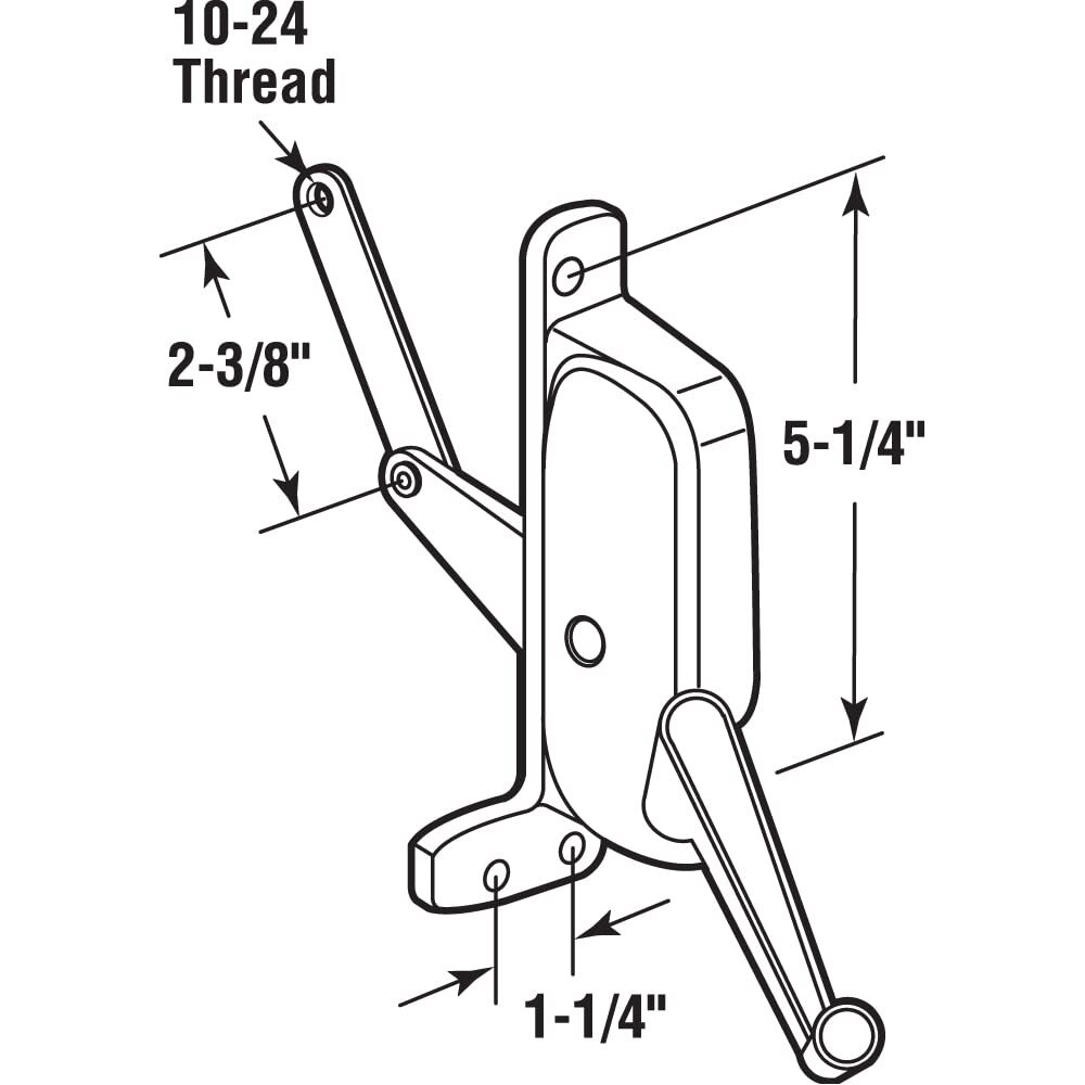 H 3678 Awning Window Operator Right Hand For Tucker 1 Pack