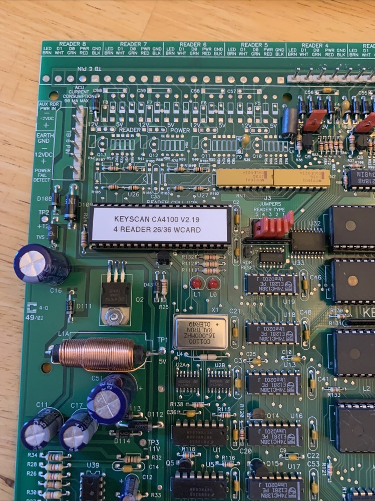 Keyscan CA4100 Access Control Board Tested & Working