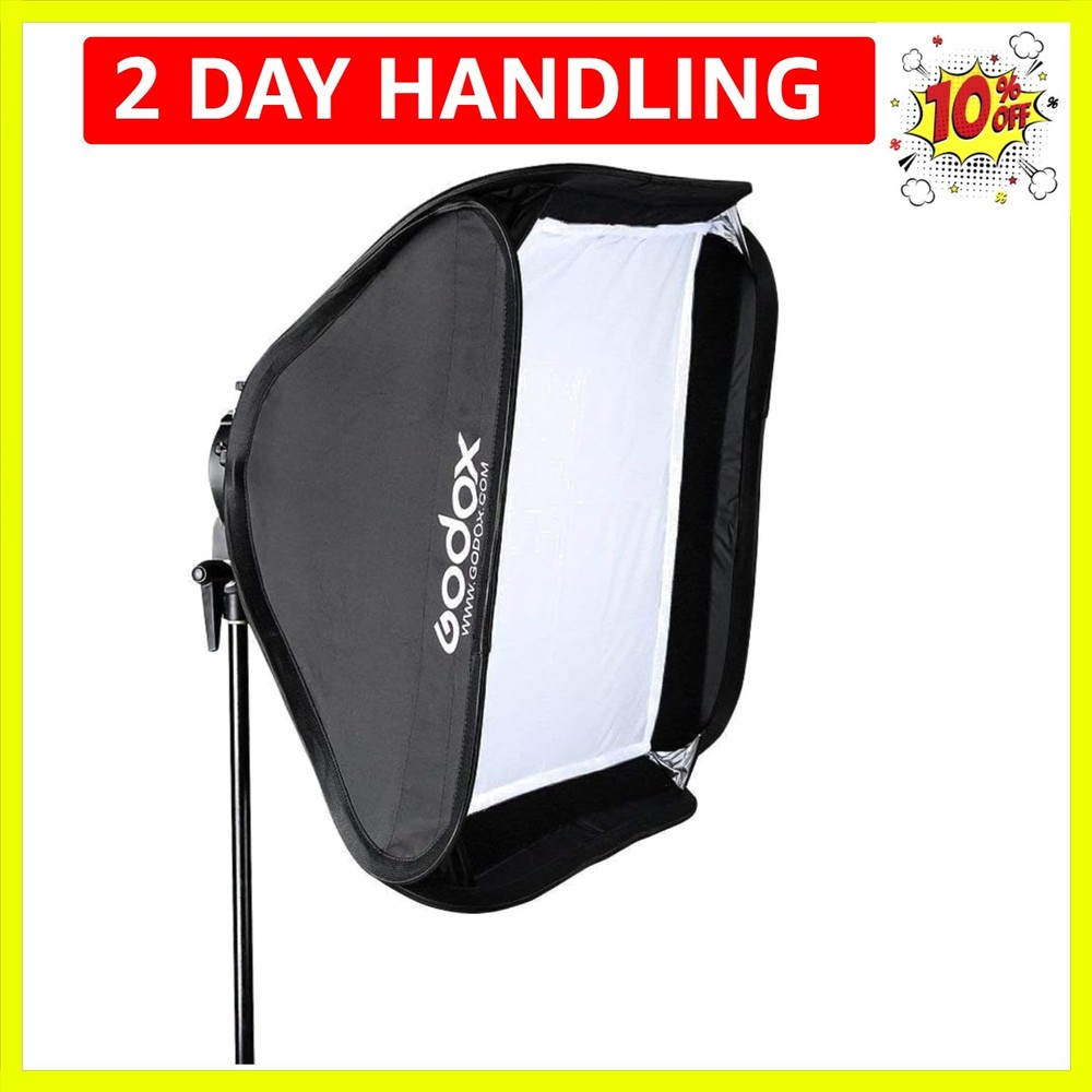 Softbox 32''x32'' 80CMx80CM Fast-Setup Foldable Bowens Mount Softbox, Photogr...