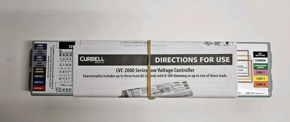 CURBELL LVC-2000-004 LOW VOLTAGE CONTROLLER