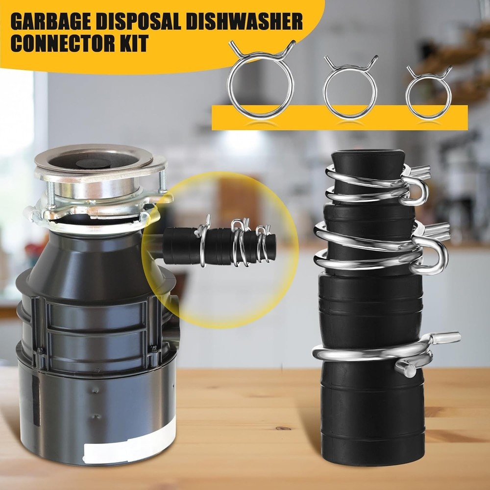 27 Pcs Garbage Disposal Installation Kit Complete Kitchen Sink Drain Pipe Kit...