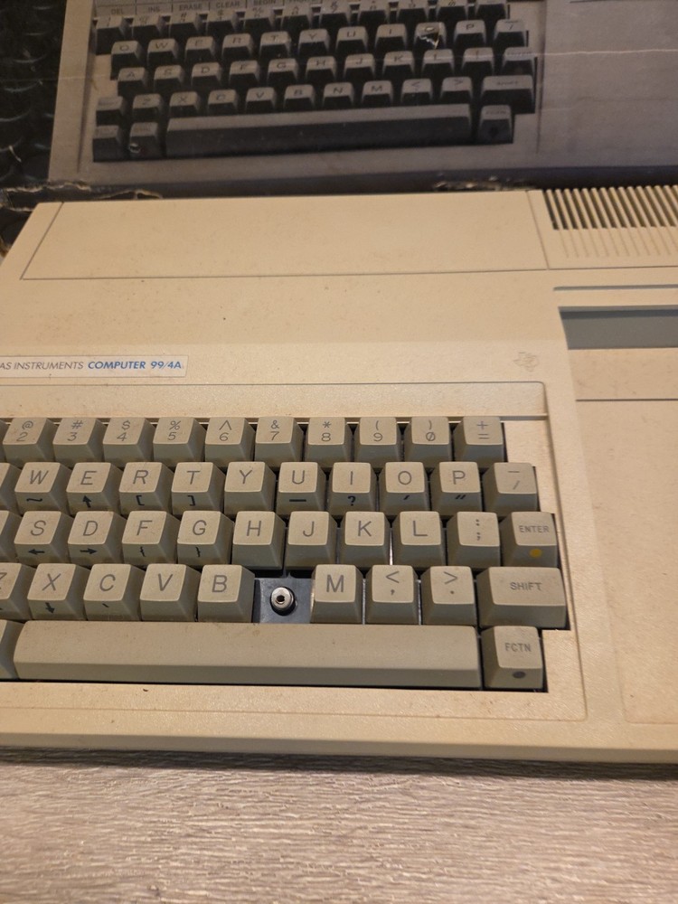 Vintage Texas Instruments Ti-99/4A (PHCOO4A) Home Computer Bundle Untested
