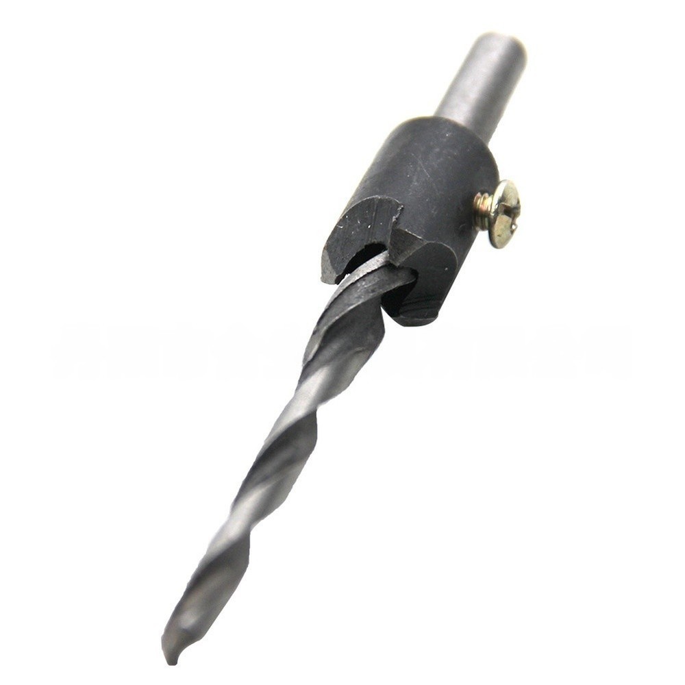 Woodworking Two Step Drill Bit High Speed Steel with Adjustable Countersink