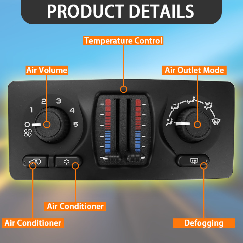 599-210XD AC Heater Climate Control Module For Chevrolet Silverado 2500 599210XD
