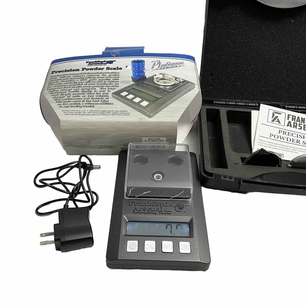 BAD SCREEN? Frankford Arsenal Reloading Tools Precision Powder Scale