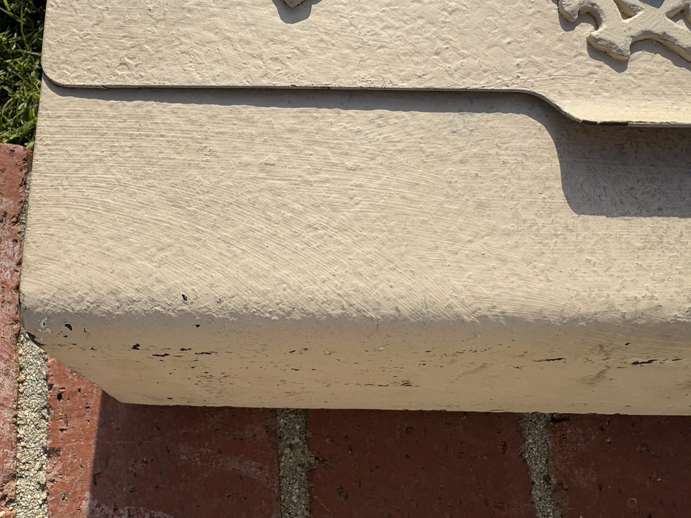 Vintage Hammered Metal Mail Box