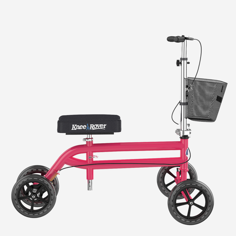KneeRover® Steerable Knee Scooter Pink