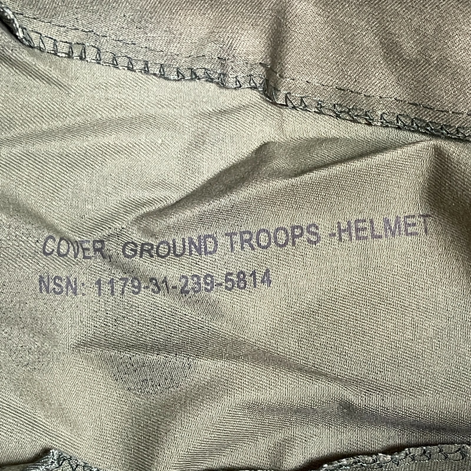 Woodland Camo PASGT Helmet Cover One Size Fits All Ground Troop Camouflage NWT