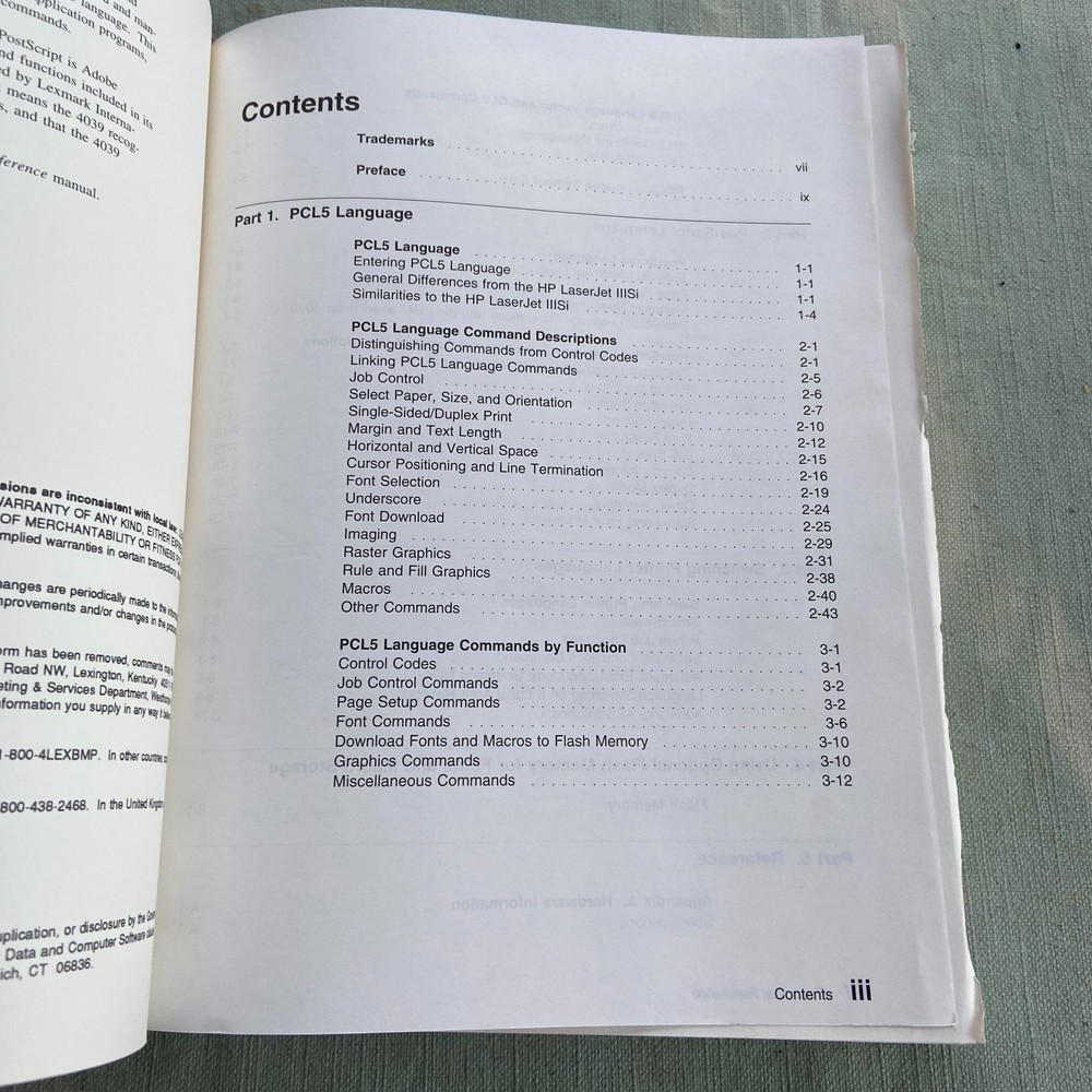 Technical Reference Manual IBM Laser Printer 4039 Series Lexmark 1993 2nd Ed VTG