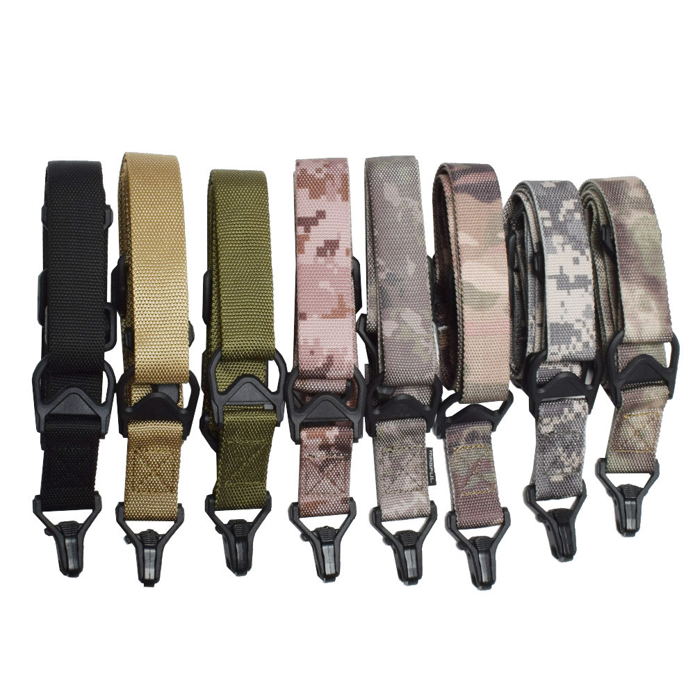 Tactical 2 Two Point Rifle Sling Multi-function Multimission Quick Release strap