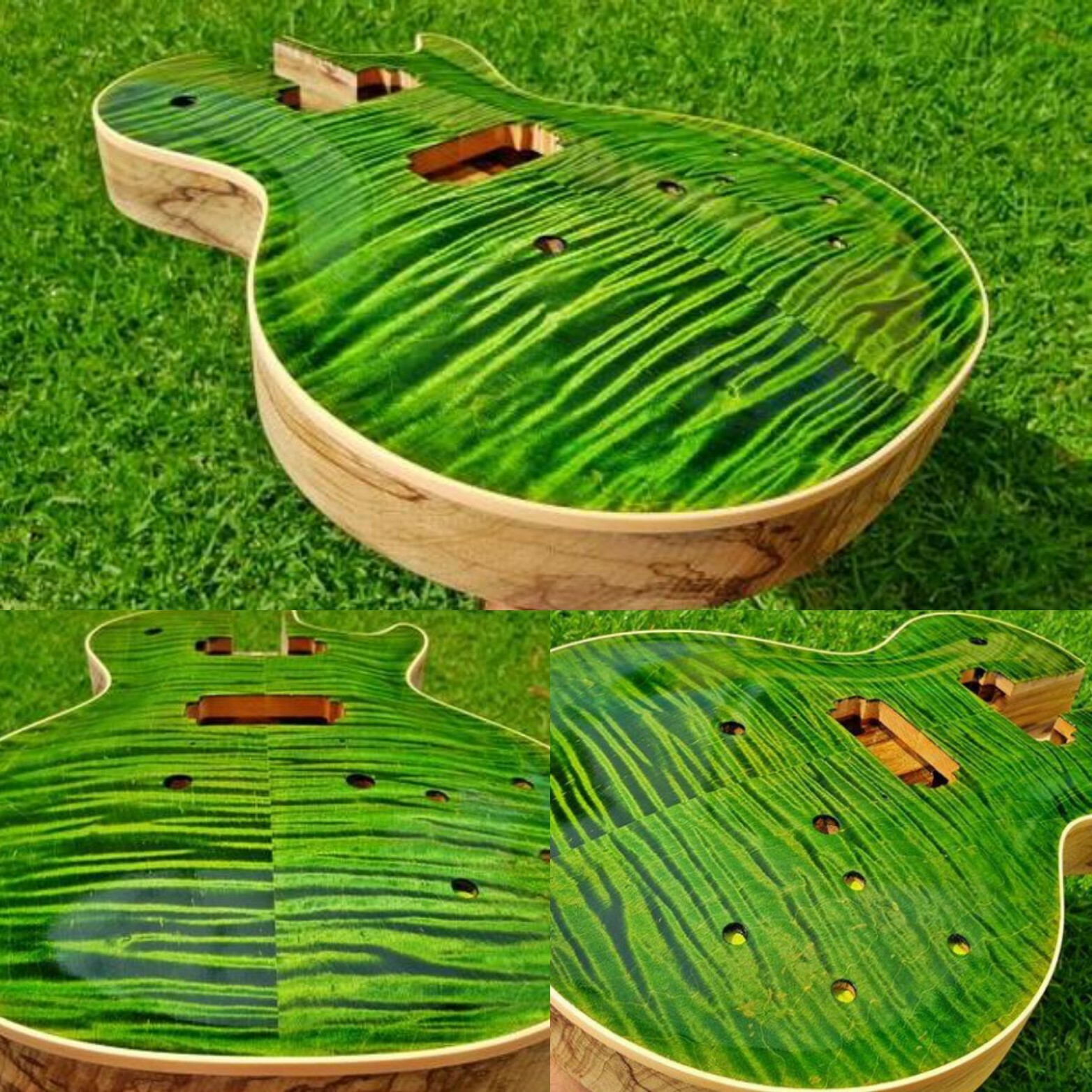 Kit Guitar Dyes by Keda Dye 5 Guitar Stain Colors For Premium Guitar Finishes