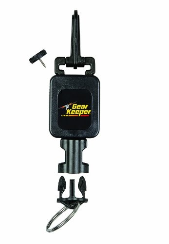 Gear Keeper RT4-5972 Small Flashlight Retractor Combo Mount (Snap/Threaded