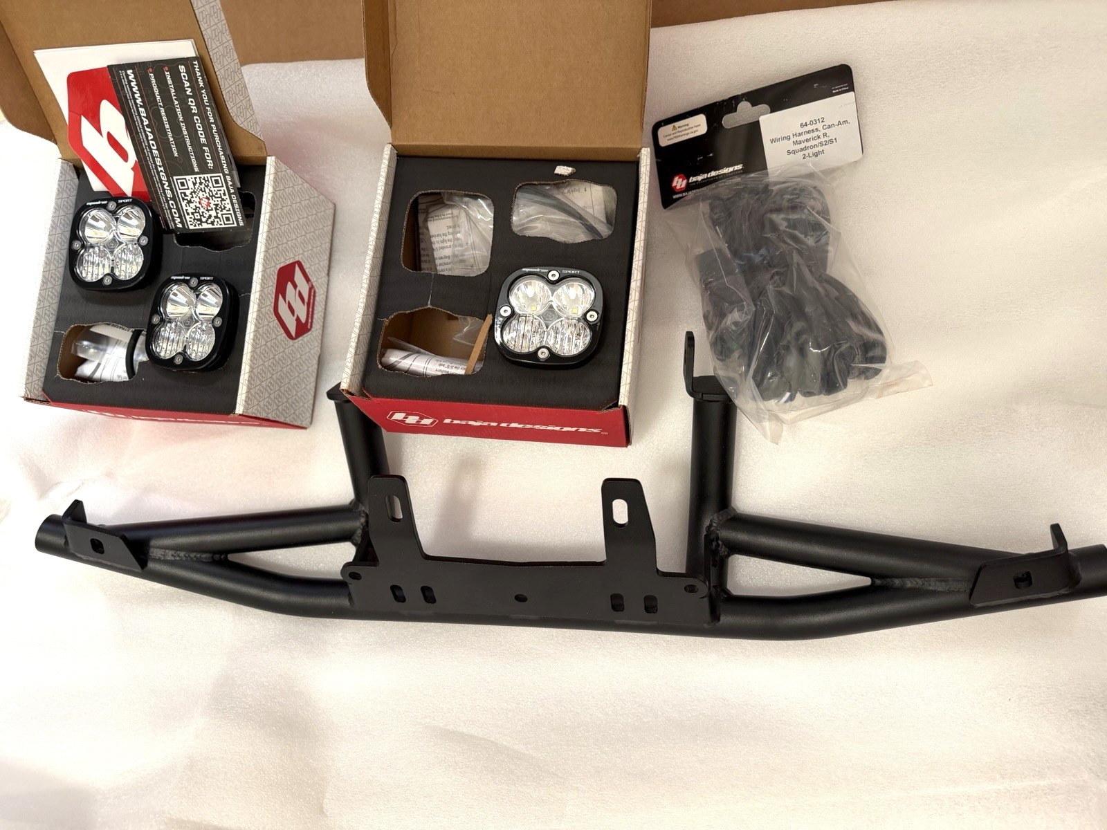 OPEN BOX Baja Designs Squadron Sport Pre-Runner Bumper Kit for Can-Am Maverick R