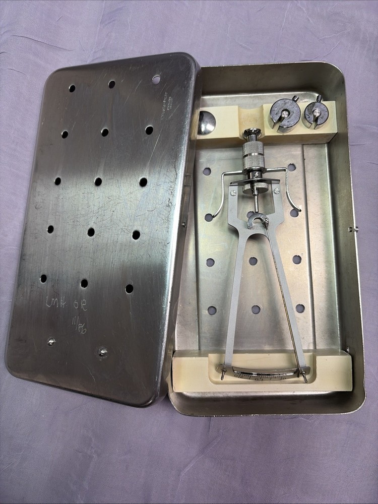 Shiotz Tonometer In Sterilization Tray