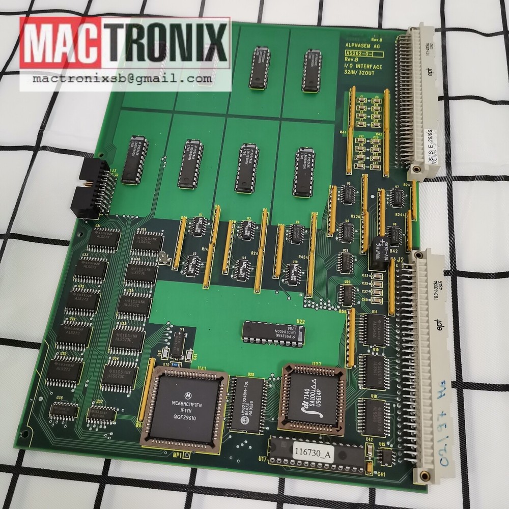 Alphasem AS261-0-02 Rev C / AS262-0-02 Rev C PCB Board For E8002