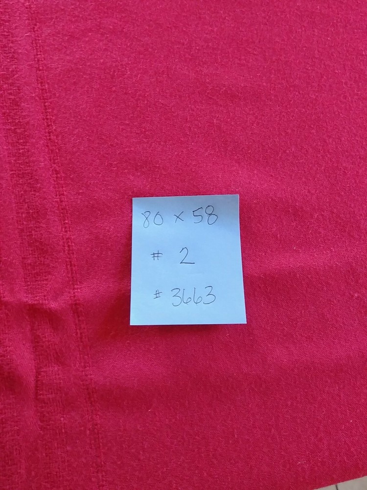 Christmas Red Rectangular Tablecloths, 2 Sizes Available-88x56 & 80x58,