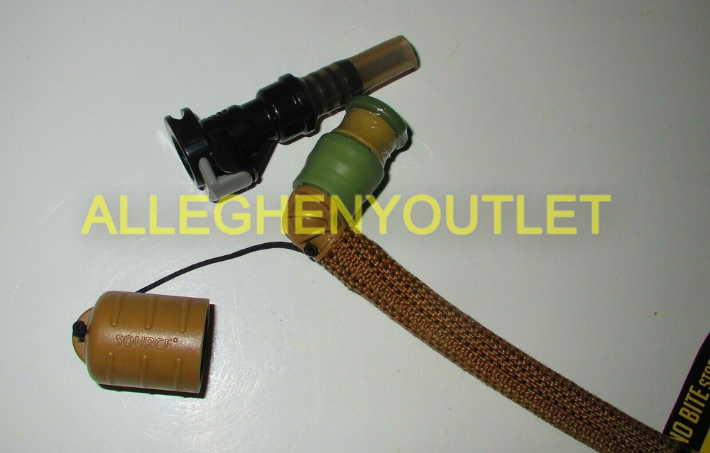 NEW SOURCE USMC HYDRATION SYSTEM REPLACEMENT TUBE HOSE KIT COYOTE QUICK CONNECT