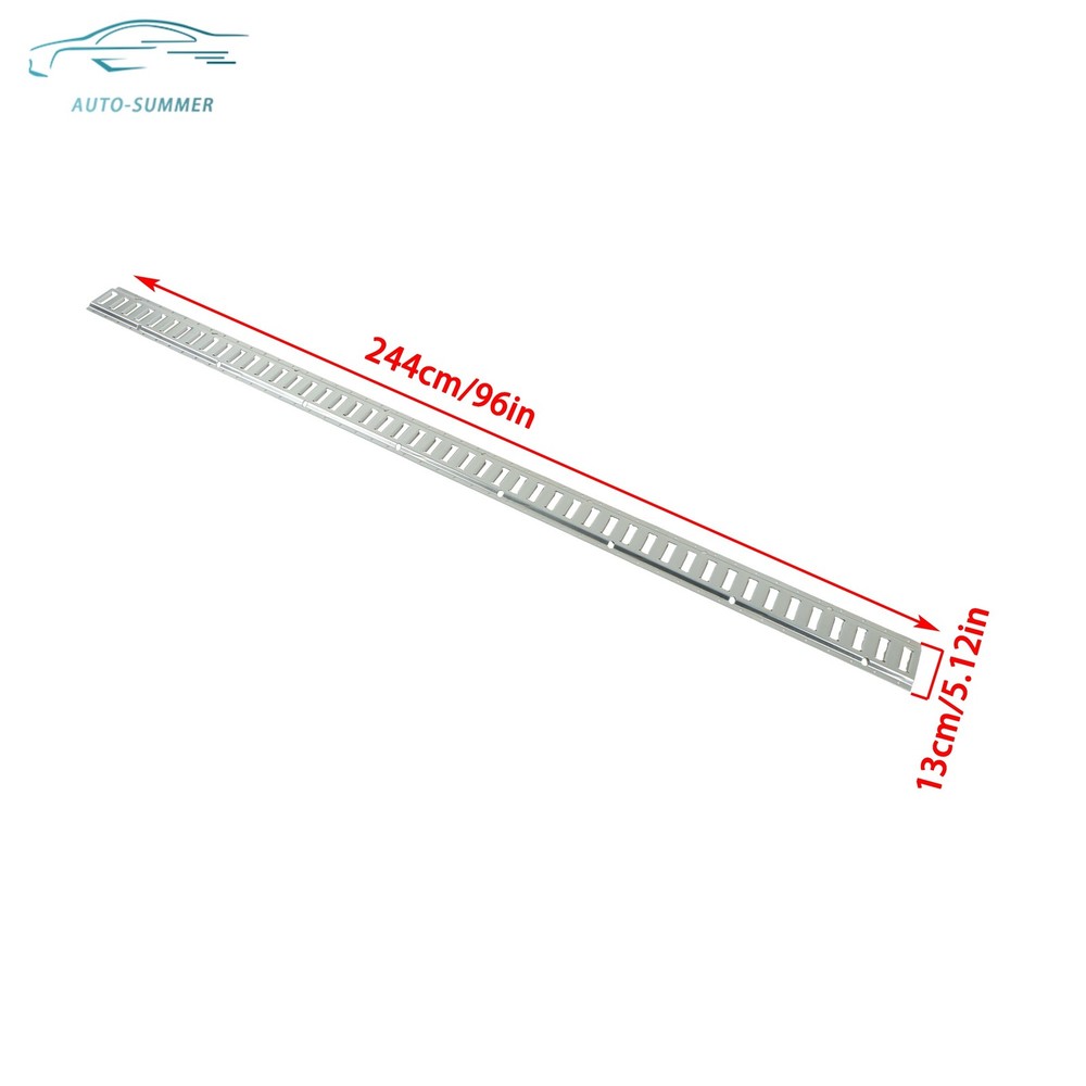 For Vans 6 Pack 8' E Track Tie Down Enclosed Trailer Horizontal Multi Purpose