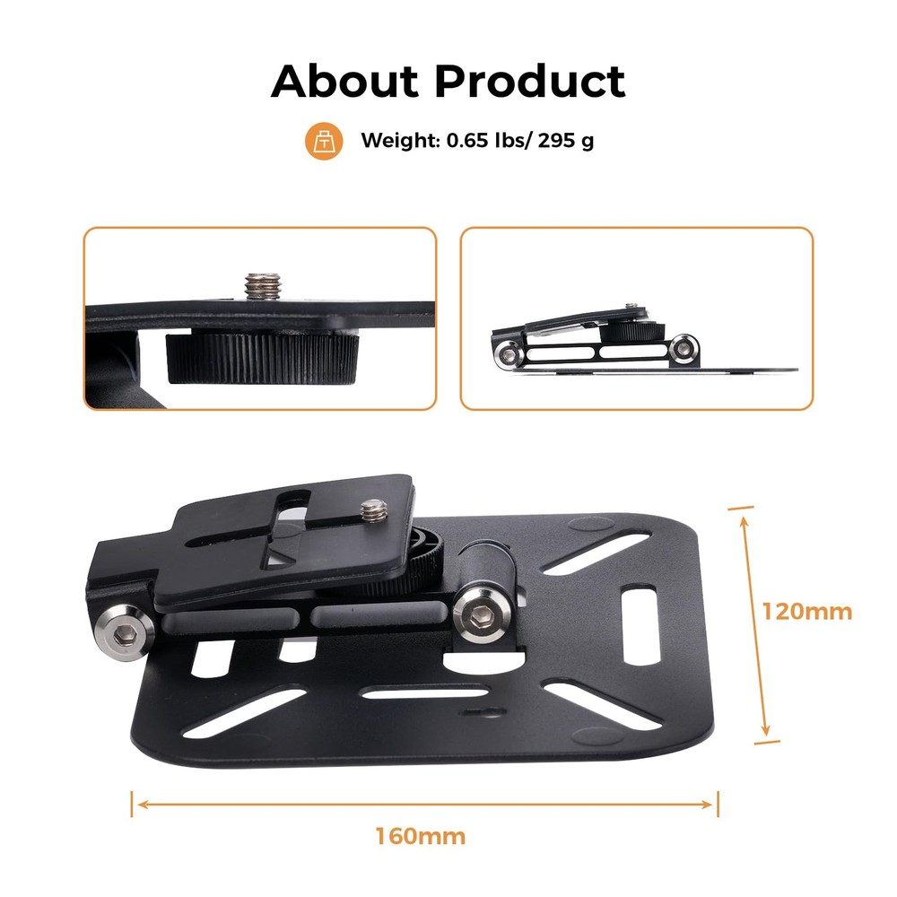 White UltraCompact Mini Projector Ceiling Wall Mount Stand 180 Rotation