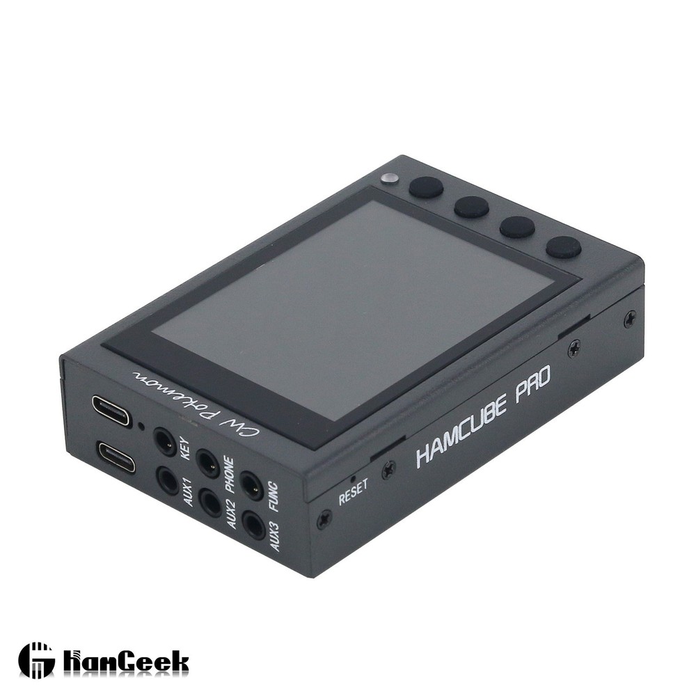 HAMCUBE PRO HAM CW Trainer Morse Code Trainer CN/EN Decoding with Magnetic Base