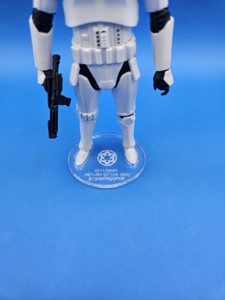 Star Wars Stormtrooper 40TH Anniv. (ROTJ) 🔥 Acrylic Base 🔥No Toy🔥