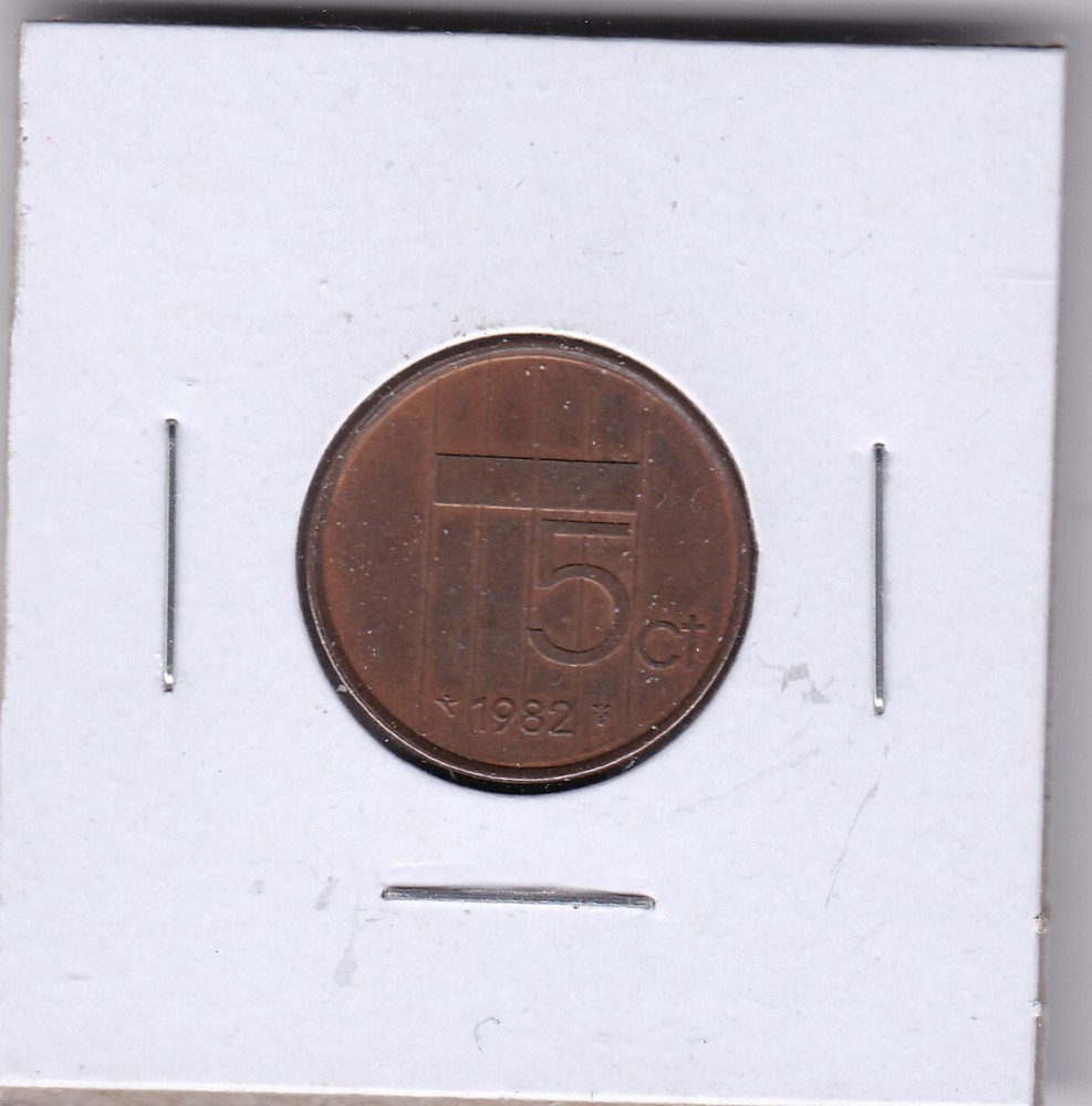 1982 Netherlands 5 Cent