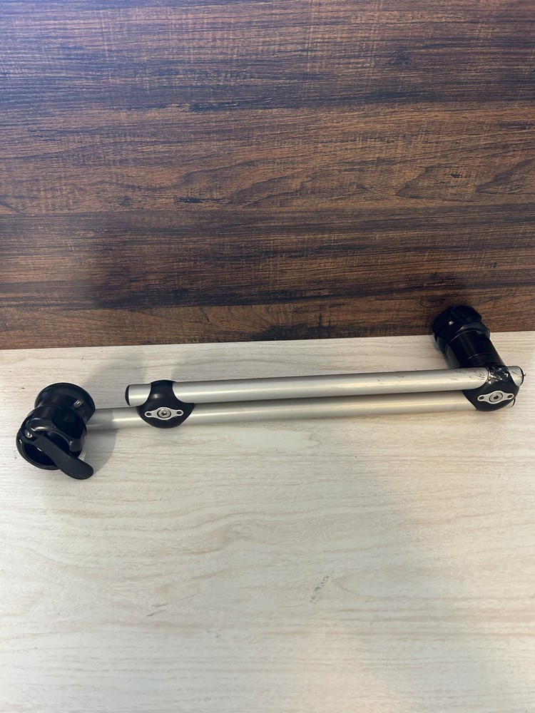 Quickie Iris Adjustable Tray Arm Silver Metal Heavy Duty