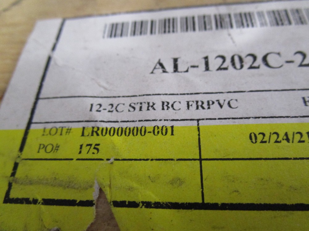 AL-1202C-2-2N-01 White Communications Cable Plenum 900 Feet