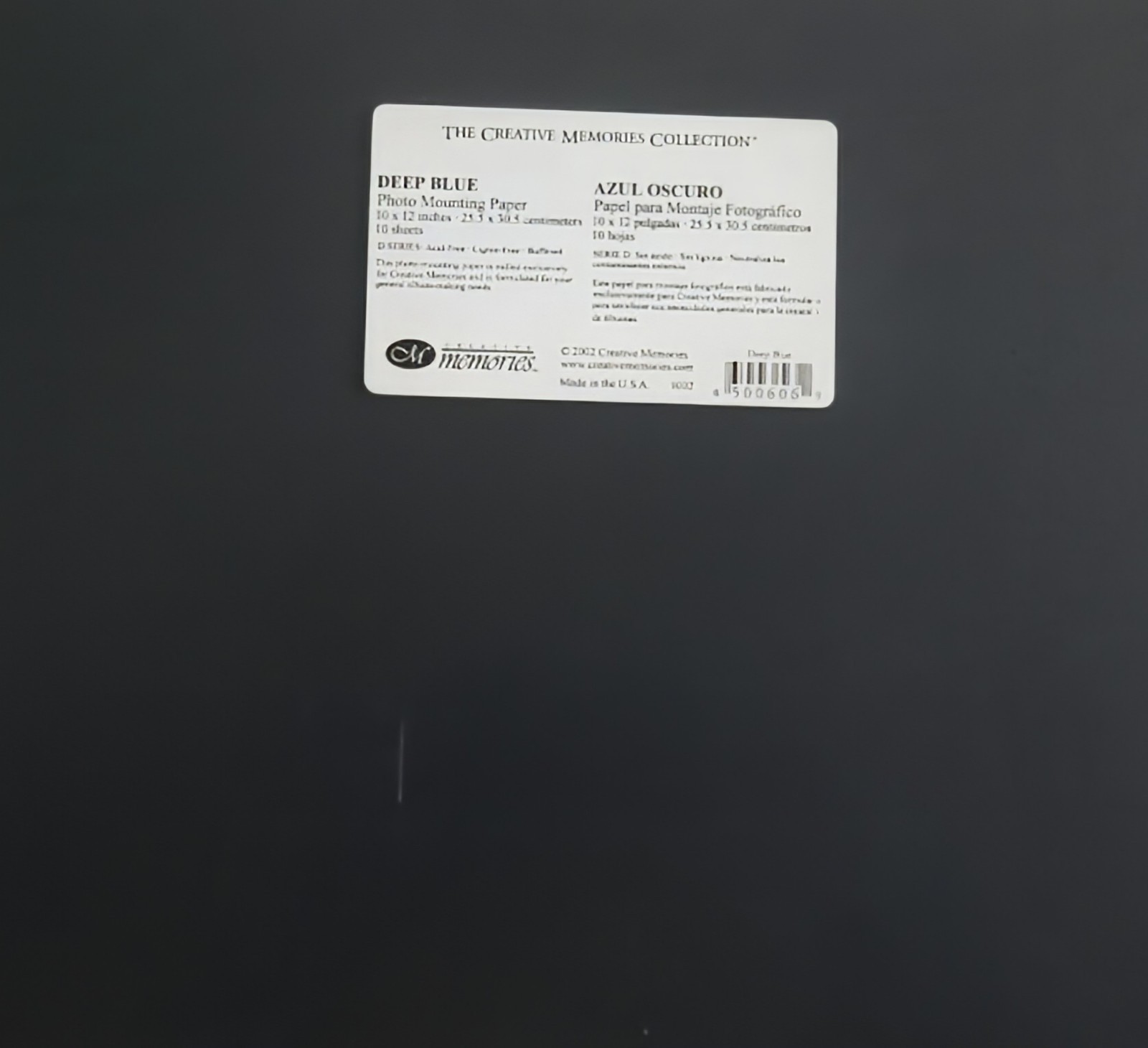 Creative Memories 10 X 12 and 12x12 Photo Mount Paper & Paper Sets-NEW