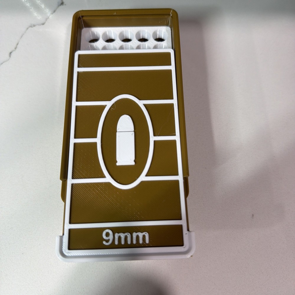 Stackable 9mm Ammo Box 50rd Capacity