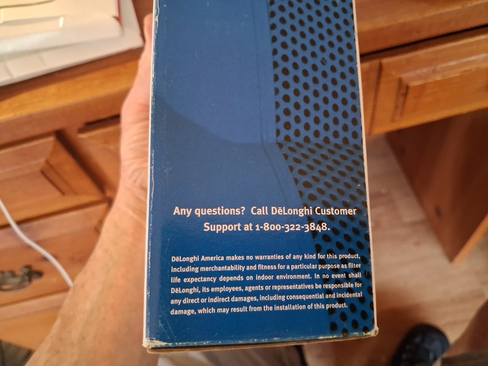 Filter DeLonghi FreshZone DAPF70 Electrostatic Replacement Air Purifier Part