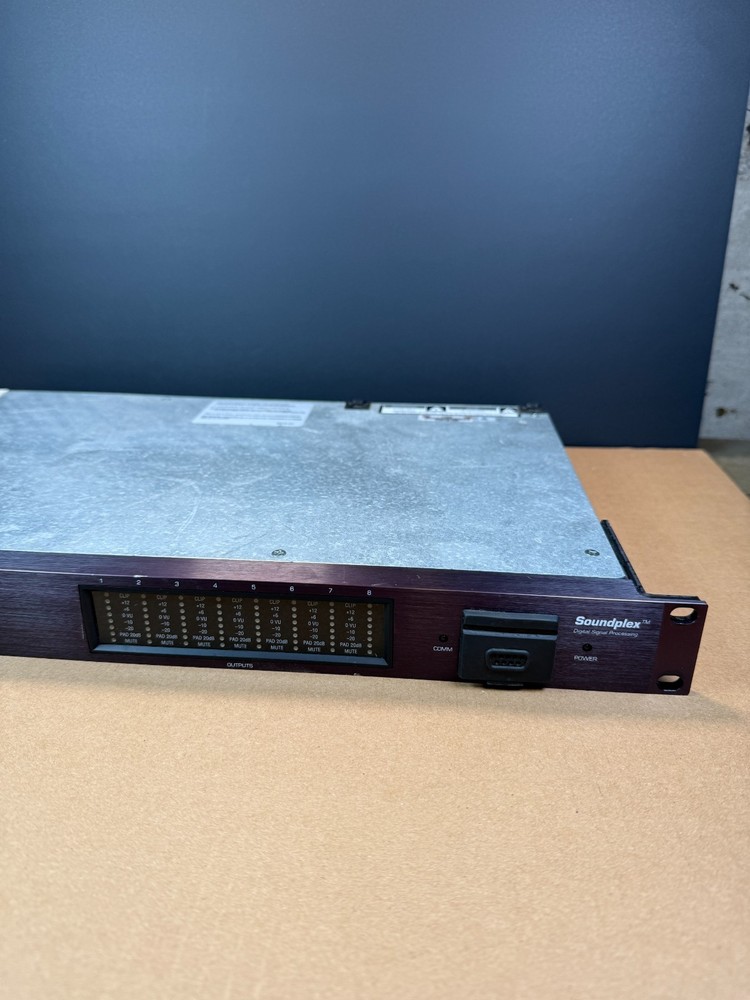 Shure P4800 System Processor Soundplex Digital Signal Processor W/ Power Cord