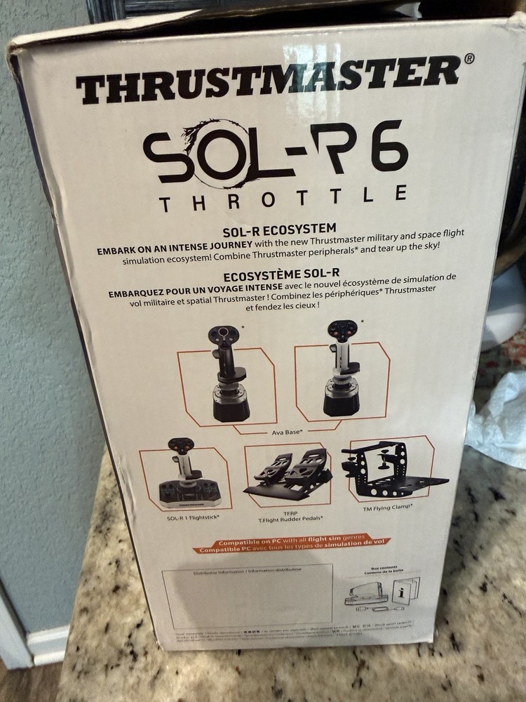 Thrust master Sol-R6 Throttle