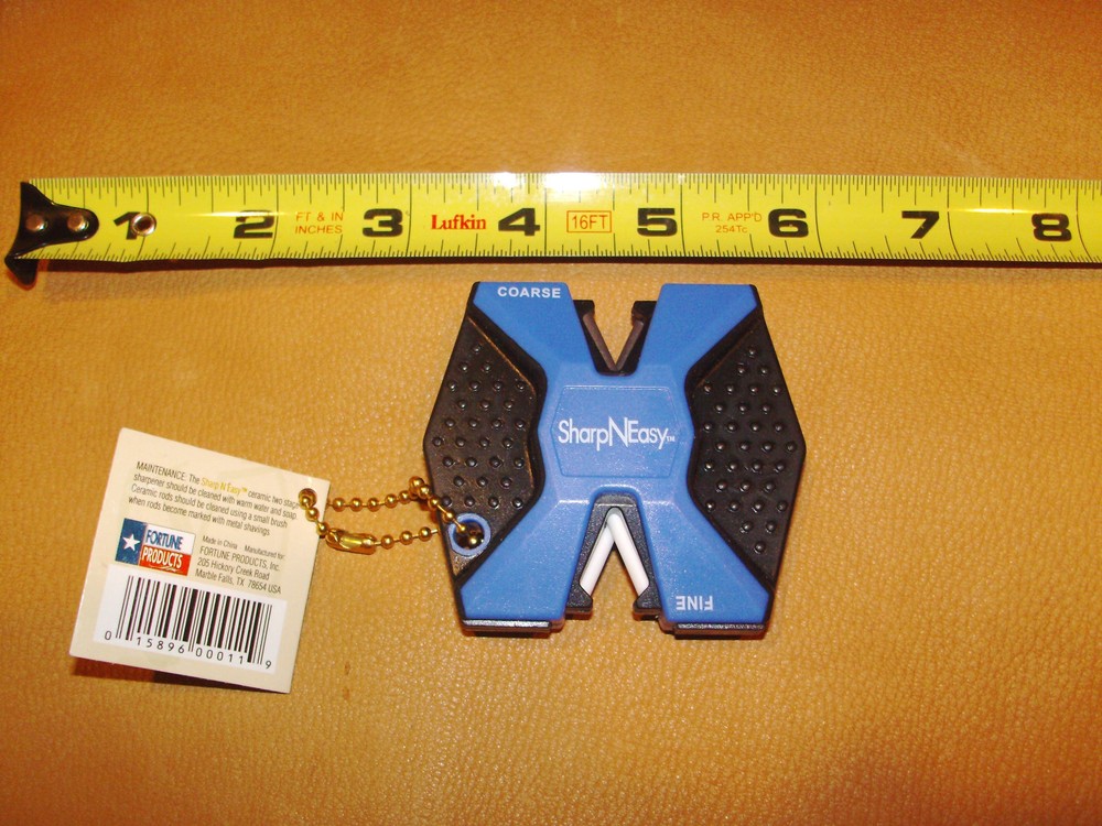 TWO-STEP KNIFE SHARPENER-NEW